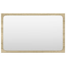 vidaXL 3 részes sonoma tölgyszínű szerelt fa fürdőszobai bútorszett