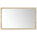 vidaXL 3 részes sonoma tölgyszínű szerelt fa fürdőszobai bútorszett