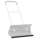 vidaXL gumiszegély hókotróhoz fekete 80x15x1 cm