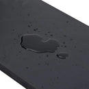 vidaXL gumiszegély hókotróhoz fekete 180x15x1 cm