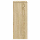 vidaXL könyvszekrény sonoma színű 66x31x80 cm szerelt fa