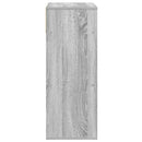 vidaXL könyvszekrény szürke sonoma 66x31x80 cm szerelt fa