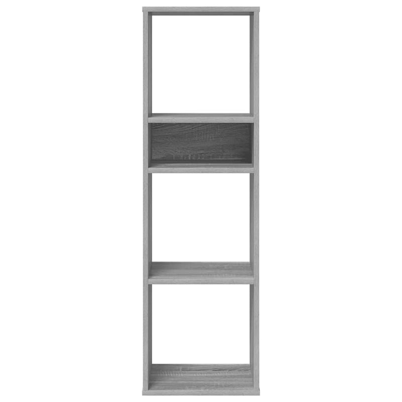 vidaXL könyvszekrény szürke sonoma 34x31x112 cm szerelt fa