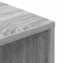 vidaXL könyvszekrény szürke sonoma 34x31x112 cm szerelt fa