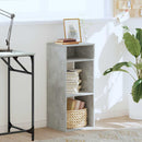 vidaXL könyvszekrény betonszürke 34x31x80 cm szerelt fa