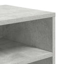 vidaXL könyvszekrény betonszürke 66x31x80 cm szerelt fa