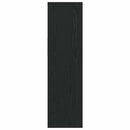 vidaXL könyvszekrény fekete 34x31x112 cm szerelt fa