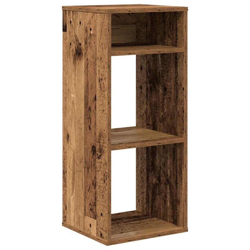 vidaXL könyvszekrény antik fa 34x31x80 cm szerelt fa