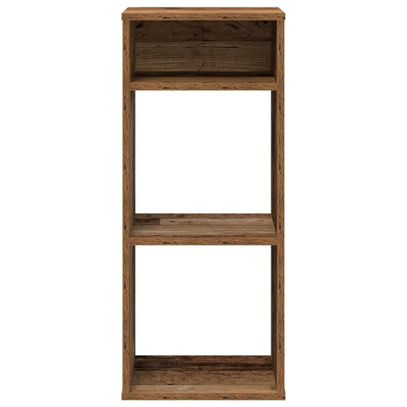 vidaXL könyvszekrény antik fa 34x31x80 cm szerelt fa