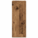 vidaXL könyvszekrény antik fa 34x31x80 cm szerelt fa