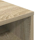 vidaXL könyvszekrény sonoma színű 34x31x80 cm szerelt fa