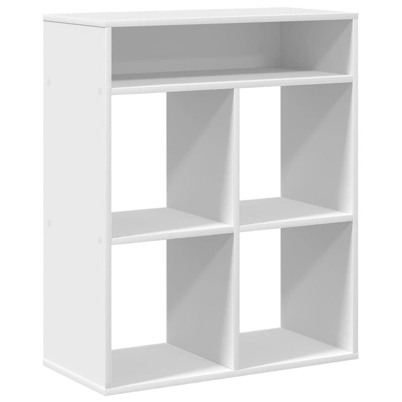 vidaXL könyvszekrény fehér 66x31x80 cm szerelt fa