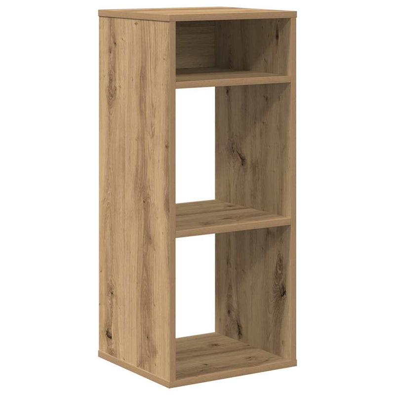 vidaXL könyvszekrény kézműves tölgy 34x31x80 cm szerelt fa