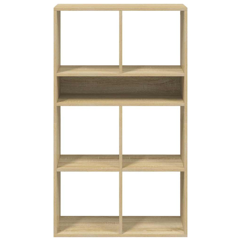 vidaXL könyvszekrény sonoma színű 66x31x112 cm szerelt fa