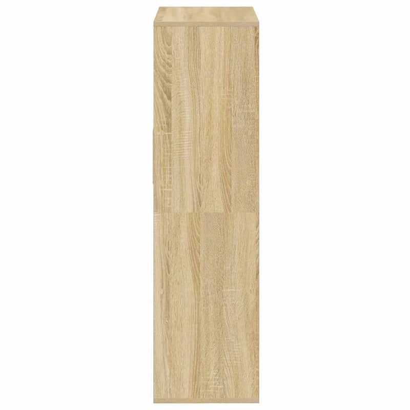 vidaXL könyvszekrény sonoma színű 66x31x112 cm szerelt fa