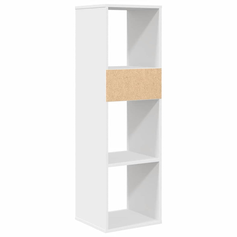 vidaXL könyvszekrény fehér 34x31x112 cm szerelt fa