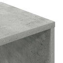 vidaXL könyvszekrény betonszürke 34x31x112 cm szerelt fa