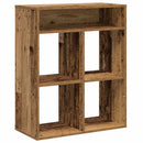 vidaXL könyvszekrény antik fa 66x31x80 cm szerelt fa