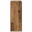 vidaXL könyvszekrény antik fa 66x31x80 cm szerelt fa
