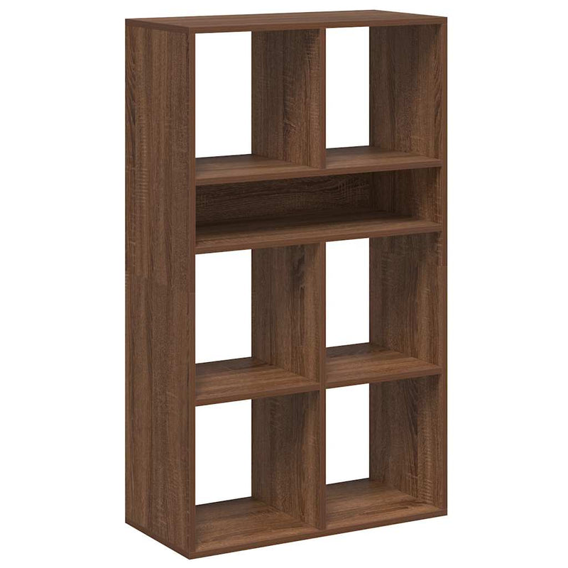 vidaXL könyvszekrény barna tölgy 66x31x112 cm szerelt fa