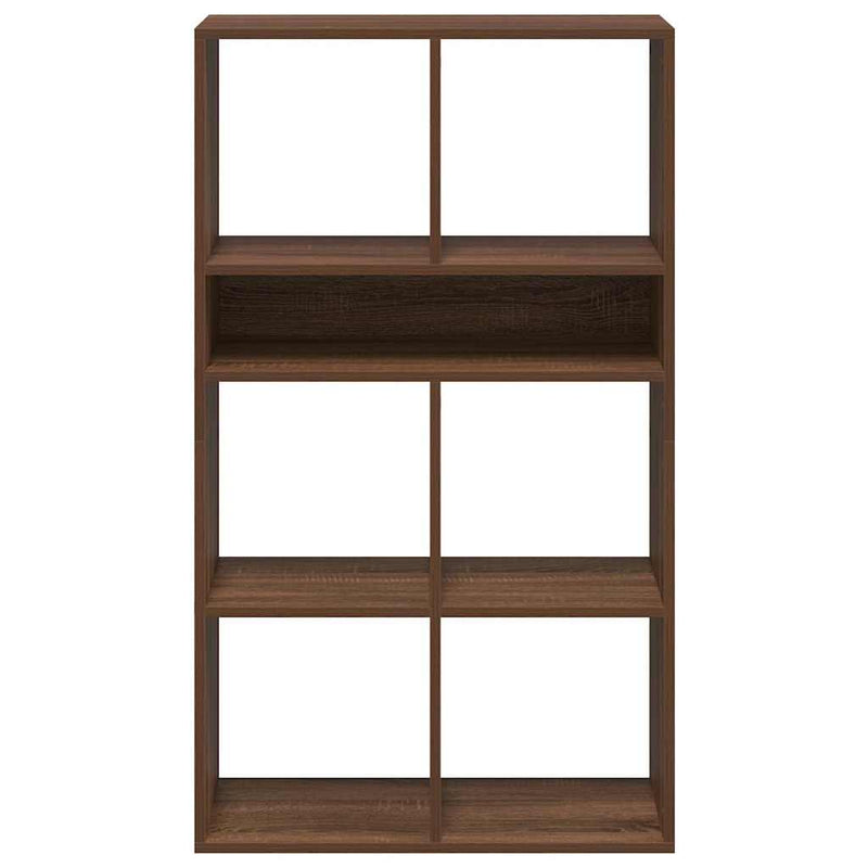 vidaXL könyvszekrény barna tölgy 66x31x112 cm szerelt fa