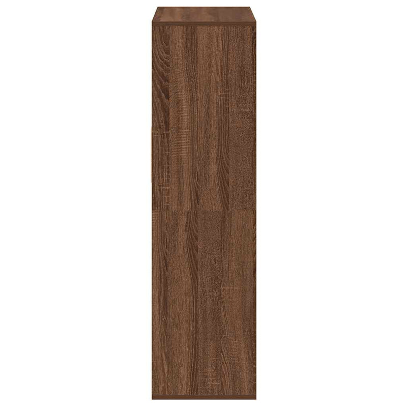 vidaXL könyvszekrény barna tölgy 66x31x112 cm szerelt fa