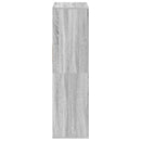 vidaXL könyvszekrény szürke sonoma 66x31x112 cm szerelt fa