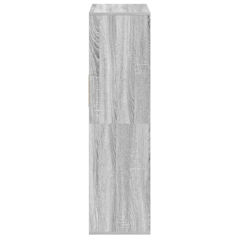 vidaXL könyvszekrény szürke sonoma 66x31x112 cm szerelt fa