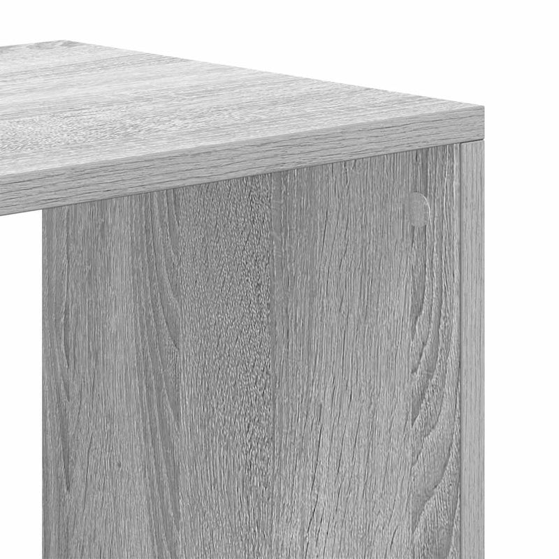 vidaXL könyvszekrény szürke sonoma 66x31x112 cm szerelt fa