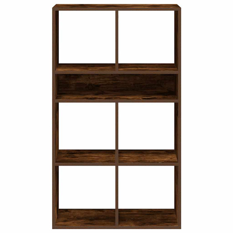 vidaXL könyvszekrény füstös tölgy 66x31x112 cm szerelt fa