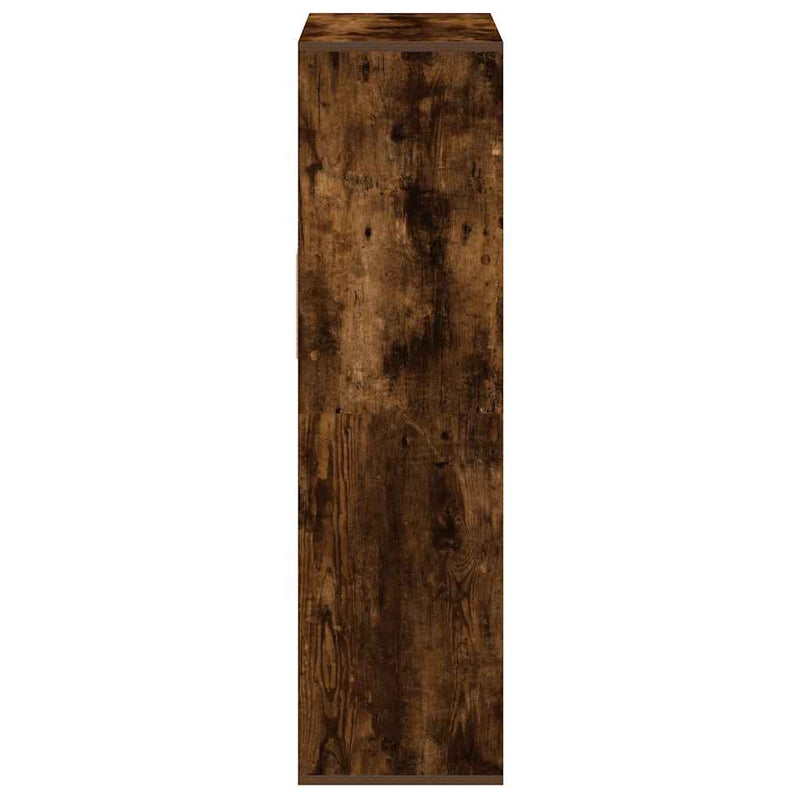 vidaXL könyvszekrény füstös tölgy 66x31x112 cm szerelt fa