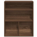 vidaXL könyvszekrény barna tölgy 60x30x71,5 cm szerelt fa