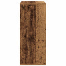 vidaXL könyvszekrény antik fa 60x30x71,5 cm szerelt fa