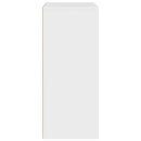 vidaXL könyvszekrény fehér 60x30x71,5 cm szerelt fa