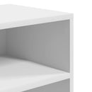 vidaXL könyvszekrény fehér 60x30x71,5 cm szerelt fa