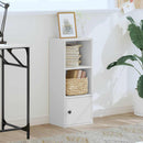 vidaXL fehér szerelt fa könyvespolc 31x24x77 cm