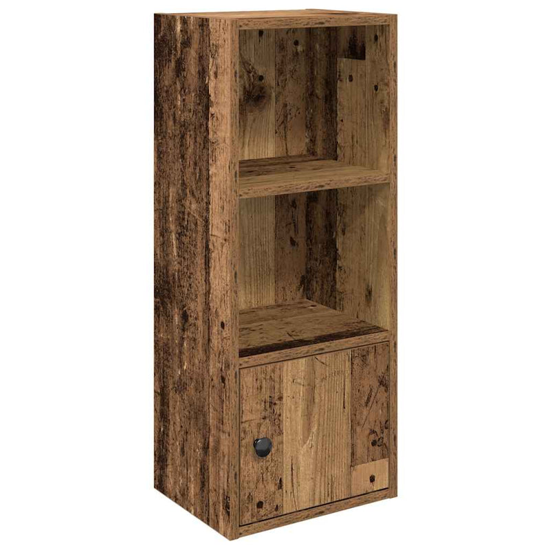 vidaXL antik fa színű szerelt fa könyvespolc 31x24x77 cm