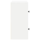 vidaXL fehér szerelt fa könyvespolc 40x24x52 cm