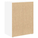 vidaXL fehér szerelt fa könyvespolc 40x24x52 cm