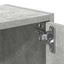 vidaXL betonszürke szerelt fa könyvespolc 40x24x52 cm