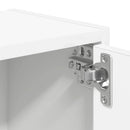 vidaXL fehér szerelt fa könyvespolc 40x24x77 cm