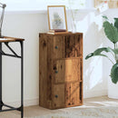 vidaXL antik fa színű szerelt fa könyvespolc 40x24x77 cm