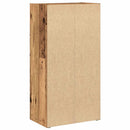 vidaXL antik fa színű szerelt fa könyvespolc 40x24x77 cm