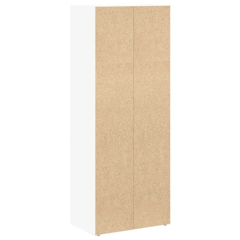 vidaXL fehér szerelt fa könyvespolc 40x24x102 cm