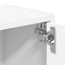 vidaXL fehér szerelt fa könyvespolc 40x24x102 cm