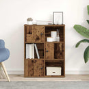 vidaXL antik fa színű szerelt fa könyvespolc 60x24x76,5 cm