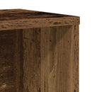 vidaXL antik fa színű szerelt fa könyvespolc 60x24x76,5 cm