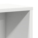 vidaXL fehér szerelt fa könyvespolc 60x24x101,5 cm