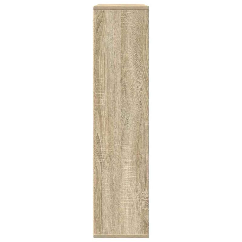 vidaXL sonoma tölgy színű szerelt fa könyvszekrény 89x24x101,5 cm