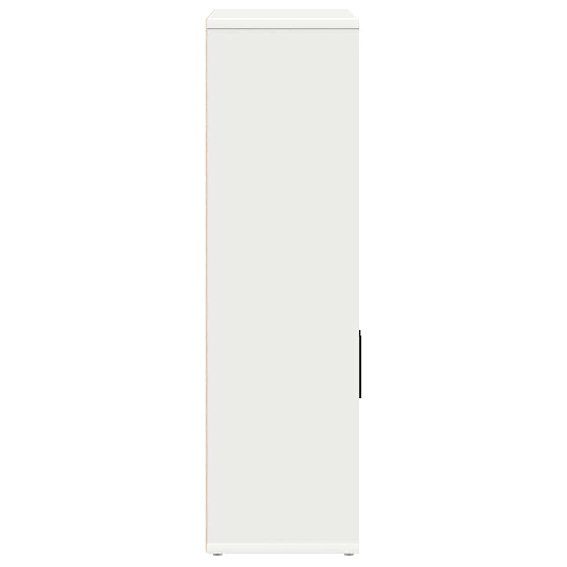 vidaXL fehér szerelt fa könyvespolc 60x24x85 cm